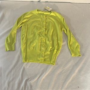 Evie cardigans lime, green sweater